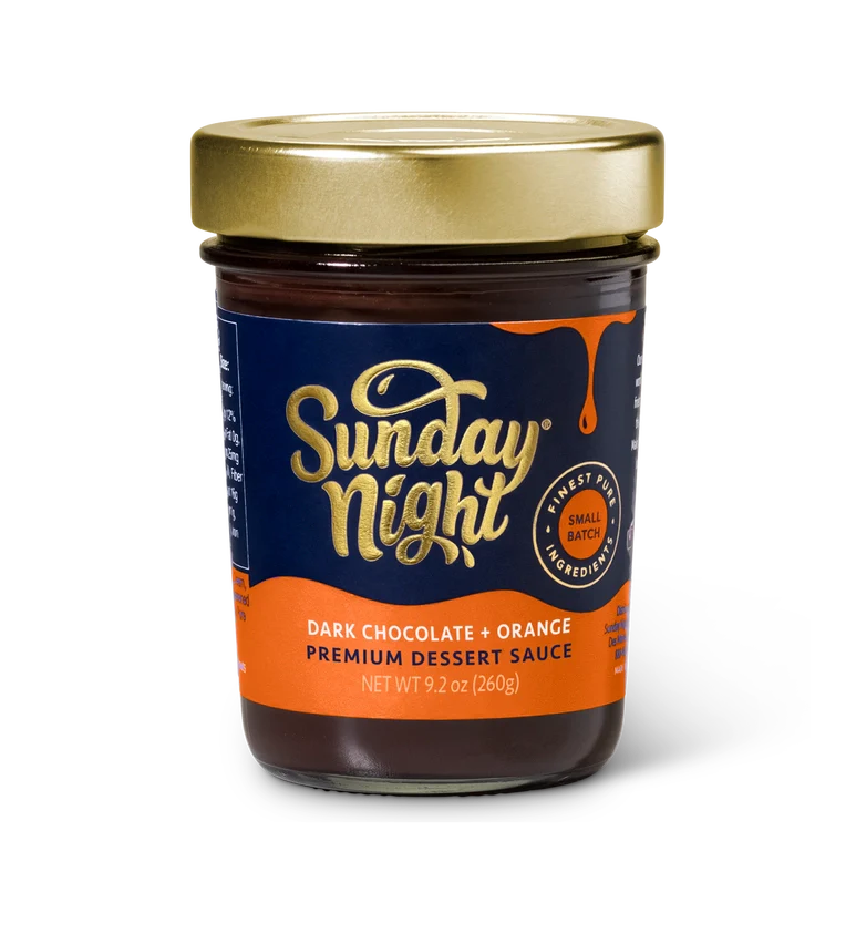 Sunday Night- Dark Chocolate & Orange Chocolate Sauce