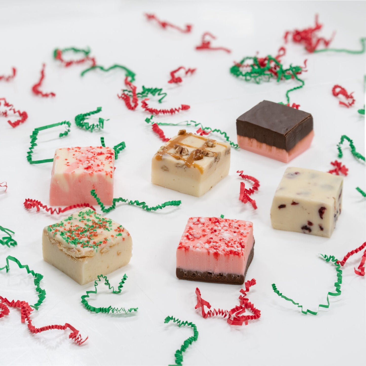 Peppermint Bark Fudge