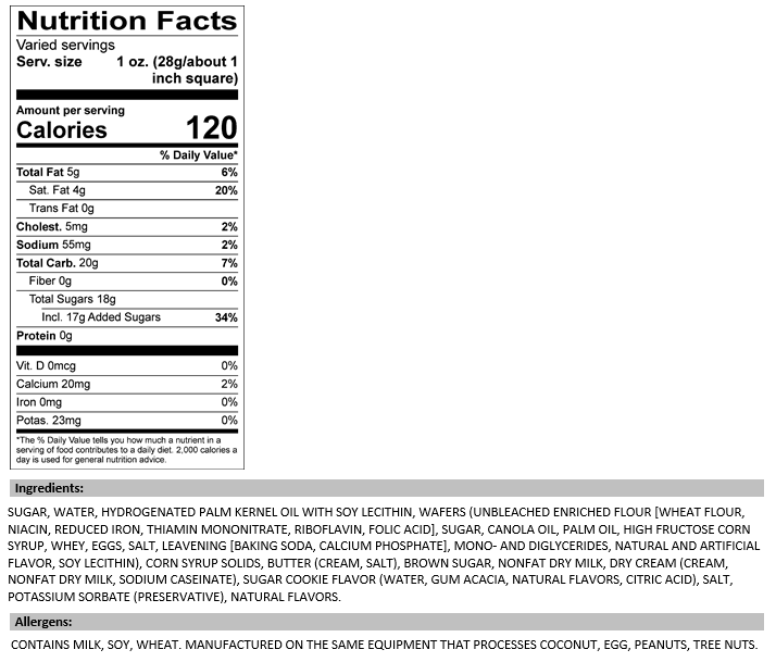 Holiday Sugar Cookie Fudge