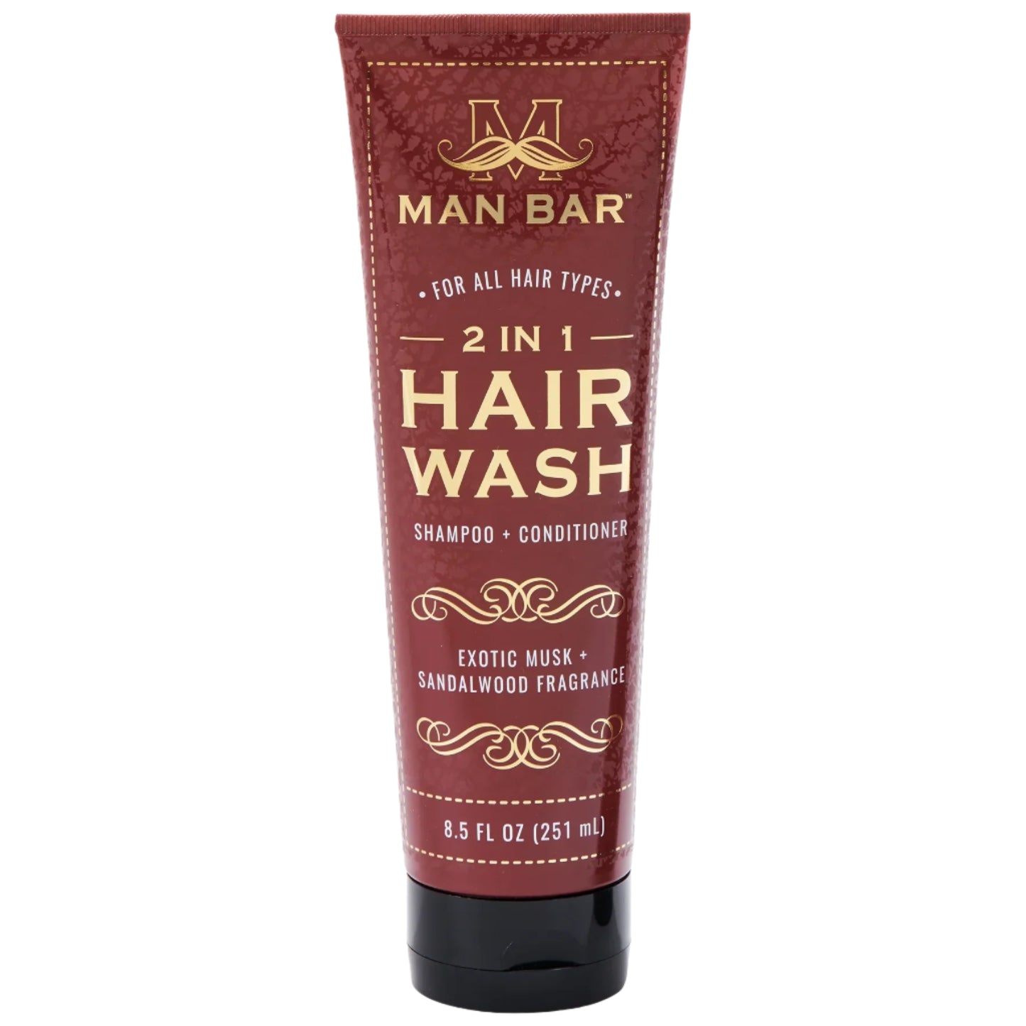 MAN BAR® 2-in-1 Hair Wash - Exotic Musk & Sandalwood