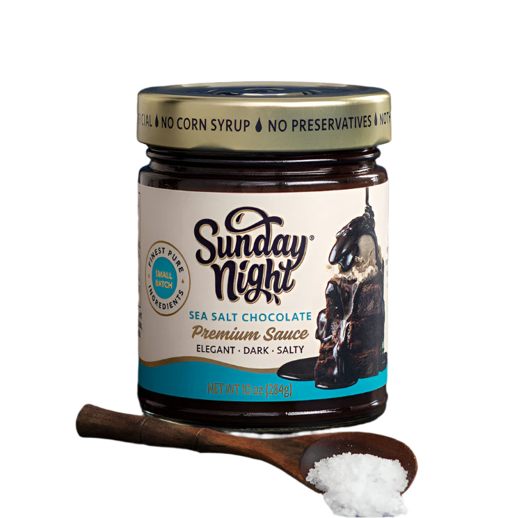 Sunday Night- Sea Salt Chocolate Sauce