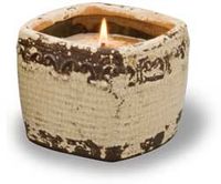 Swann Creek- Square Vintage Pot Candle