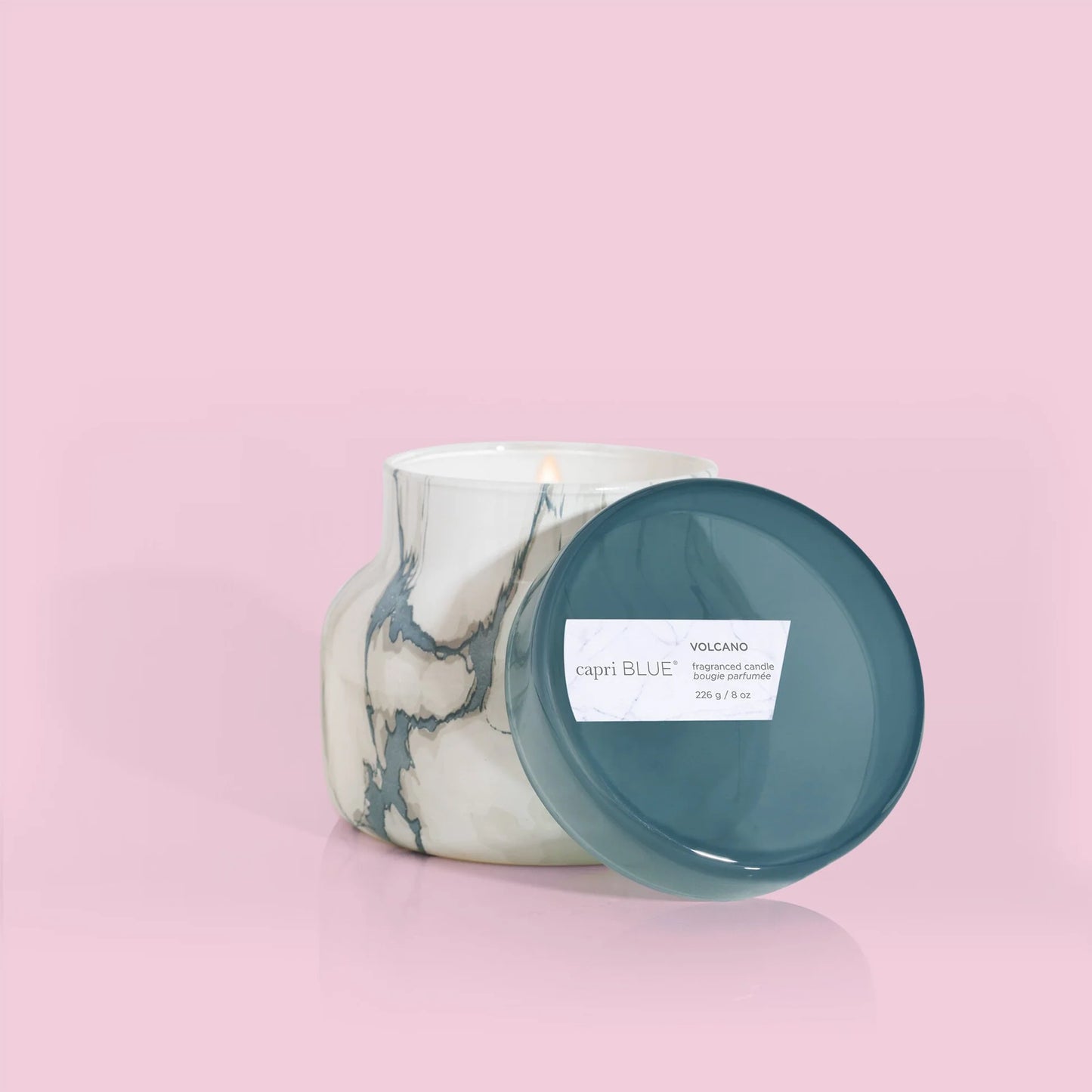Volcano - Modern Marble Jar Candle