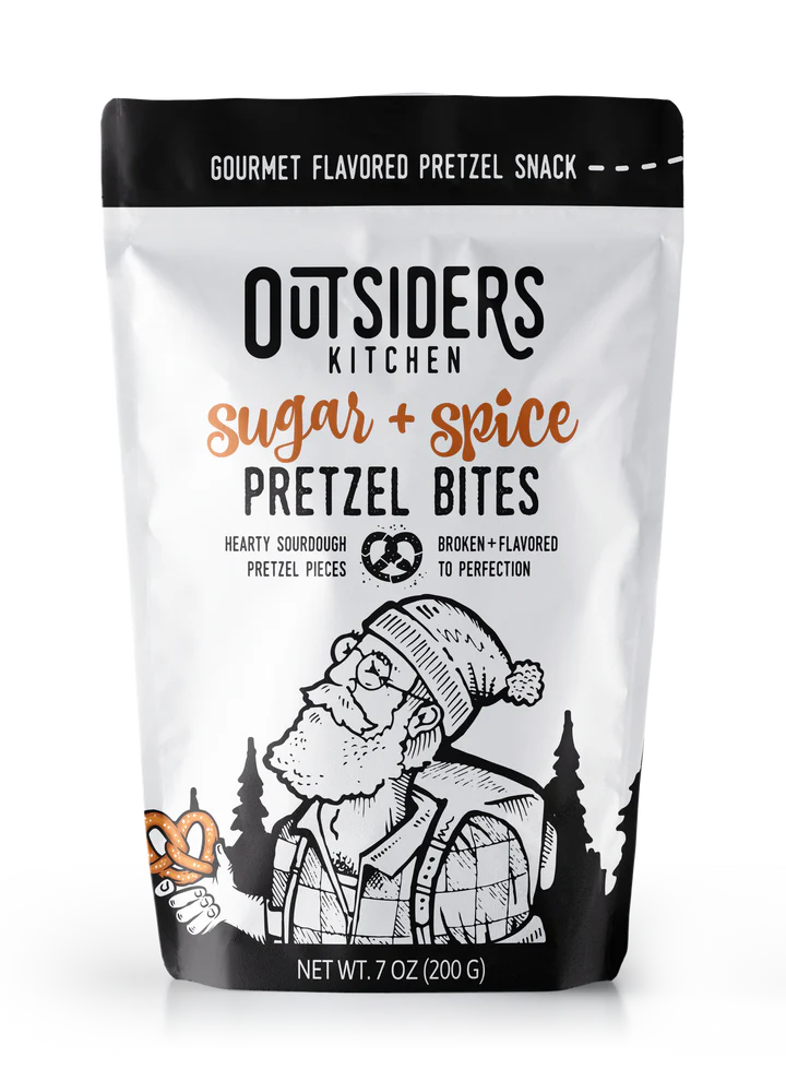 Outsiders- Sugar + Spice Pretzel Bites